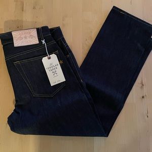 BRAVE STAR SELVEDGE DENIM JEANS NWT SZ 34/30 16.5OZ